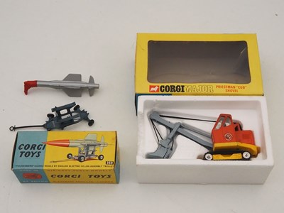 Lot 456 - A CORGI MAJOR 1128 Priestman Cub Shovel (inner...