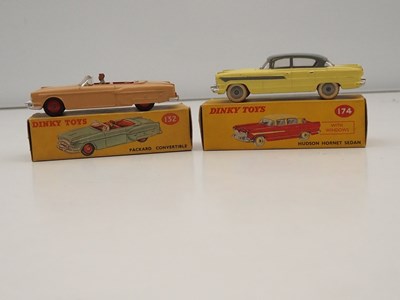 Lot 457 - DINKY - A pair of diecast cars comprising a...