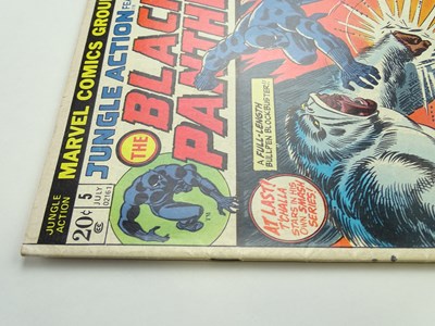 Lot 65 - JUNGLE ACTION: BLACK PANTHER # 5 (1973 -...