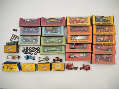 Lot 470 - MATCHBOX MODELS OF YESTERYEAR - A group of...