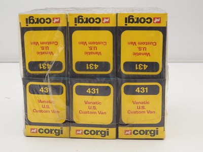 Lot 491 - A CORGI trade pack containing x6 #431 Vanatic...