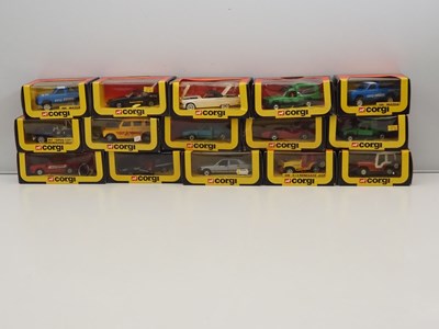 Lot 500 - A group of CORGI diecast cars and vans all in...