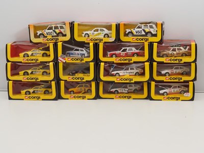 Lot 502 - A group of CORGI diecast rally and race cars...