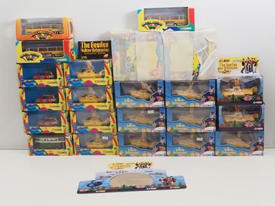 Lot 511 - THE BEATLES CORGI CLASSICS - A group of later...