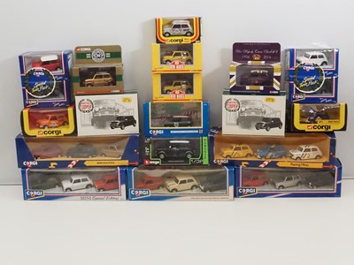 Lot 516 - CORGI - A large group of diecast Mini cars,...