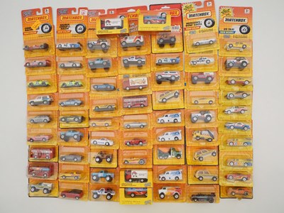 Lot 526 - MATCHBOX USA - Sealed carded diecast cars from...