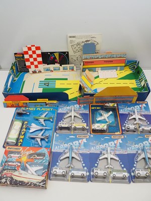 Lot 531 - MATCHBOX - A group of Airport and aircraft...