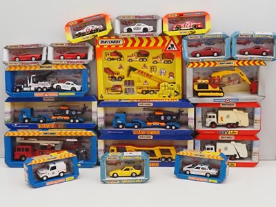 Lot 548 - A group of MATCHBOX vehicles and gift sets...