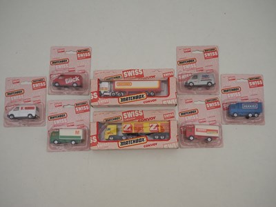 Lot 557 - A group of MATCHBOX 'Swiss Collection' diecast...