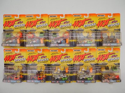 Lot 580 - MATCHBOX (China) - A group of carded NASCAR...