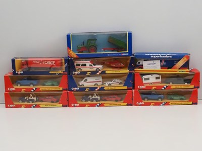 Lot 584 - A group of CORGI twin packs together with a...