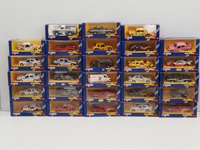 Lot 592 - A group of CORGI diecast rally and race cars...