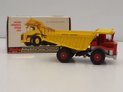 Lot 598 - A DINKY TOYS 924 Aveling-Barford 'Centaur'...