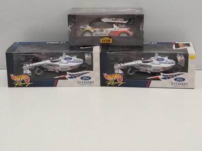 Lot 607 - HOTWHEELS - A pair of 1:18 scale diecast...