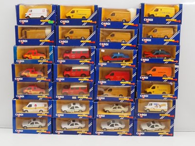 Lot 628 - A group of CORGI diecast European issue cars,...