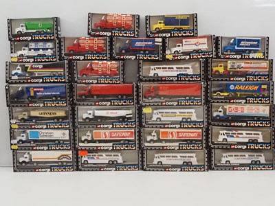 Lot 637 - CORGI - Lorries and buses from the 'Trucks'...