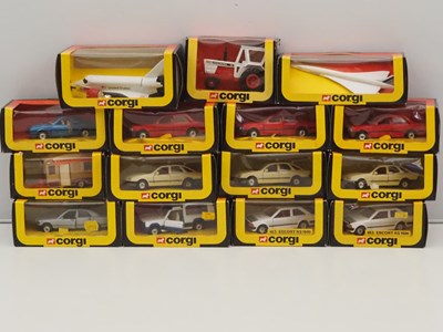 Lot 647 - A group of CORGI diecast cars and other...
