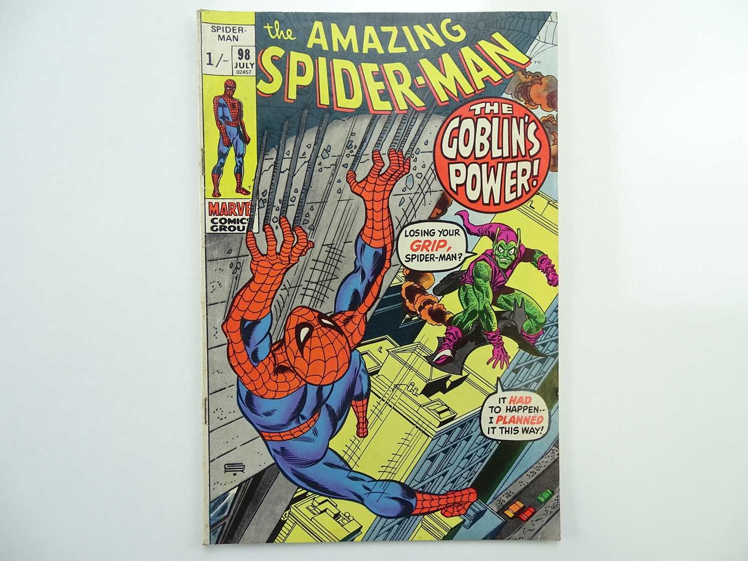 Lot 82 - AMAZING SPIDER-MAN # 98 - (1971 - MARVEL -...