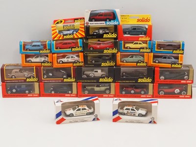 Lot 655 - A group of SOLIDO 1:43 scale cars in original...