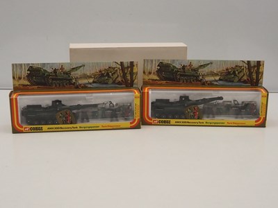Lot 664 - A CORGI trade sleeve containing 2x 908 AMX30D...