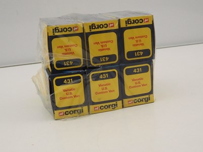 Lot 666 - A CORGI trade pack containing x6 #431 Vanatic...