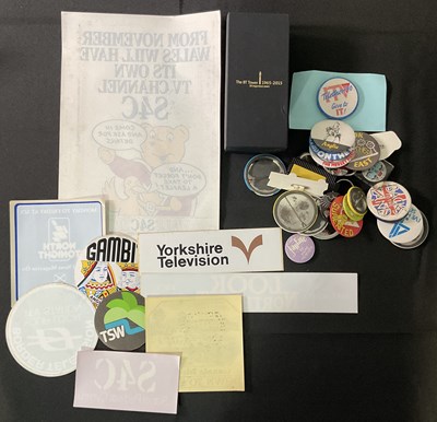 Lot 370 - A unique selection of Television collectibles,...
