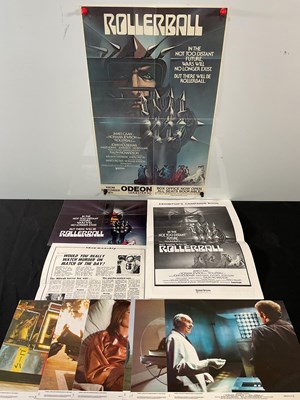 Lot 282 - ROLLERBALL UK front of house set, Odeon...
