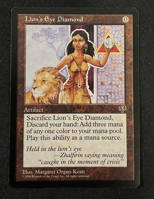 Lot 415 - MAGIC THE GATHERING - LION'S EYE DIAMOND...