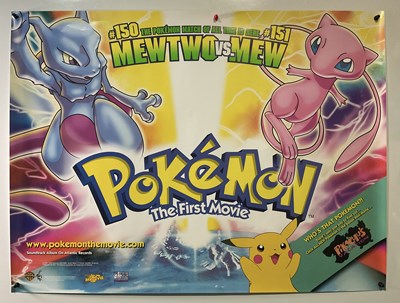 Lot 142 - POKÉMON THE FIRST MOVIE (1999) UK Quad film...