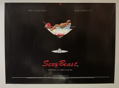 Lot 59 - SEXY BEAST (2000) UK Quad film poster for the...