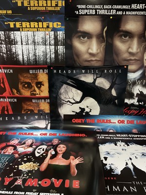 Lot 339 - A group of horror movies posters comprising...