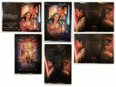 Lot 302 - A collection of STAR WARS film posters...