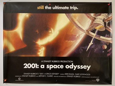 Lot 295 - 2001: A SPACE ODYSSEY (1968) UK Quad film...