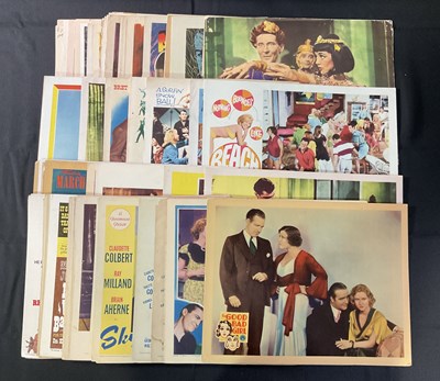 Lot 132 - LOBBY CARDS - c.250 vintage US lobby cards to...