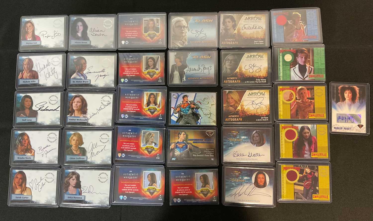 Lot 437 - DC Comics - A collection of trading cards for...