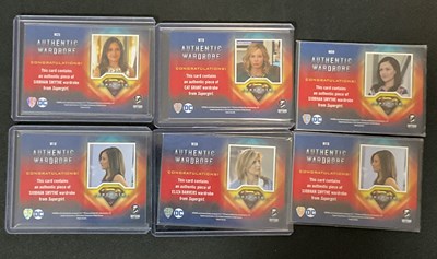Lot 437 - DC Comics - A collection of trading cards for...