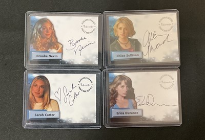 Lot 437 - DC Comics - A collection of trading cards for...