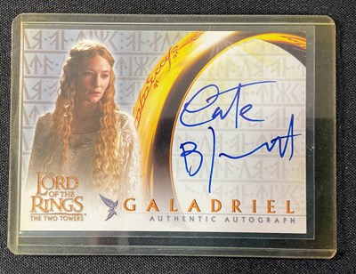 Lot 438 - THE LORD OF THE RINGS (Topps 2001-2002) - A...