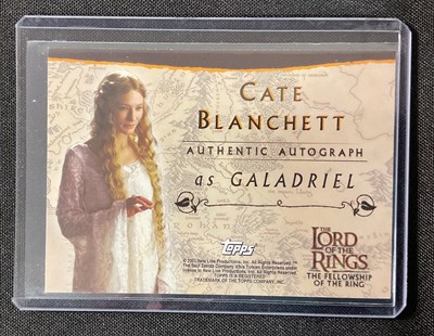 Lot 438 - THE LORD OF THE RINGS (Topps 2001-2002) - A...