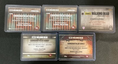 Lot 454 - THE WALKING DEAD - A collection of Walking...