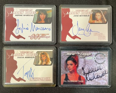 Lot 459 - JAMES BOND - A group of James Bond autograph...