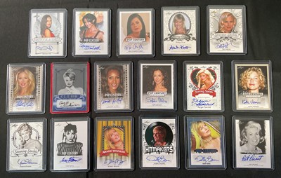 Lot 460 - CELEBRITY - A group of Leaf autograph trading...