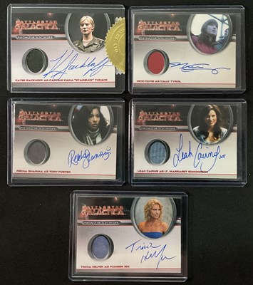 Lot 470 - BATTLESTAR GALACTICA (Scifihobby) - A group of...