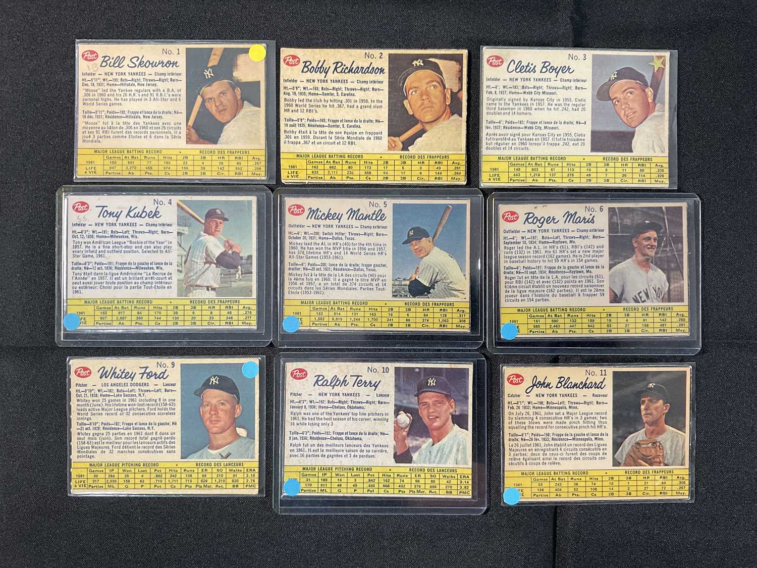 Lot 542 - BASEBALL - A group of Canadian Post Cereal NEW...