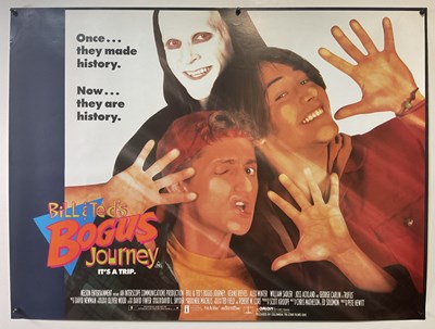 Lot 131 - BILL AND TED'S BOGUS JOURNEY (1991) UK Quad...