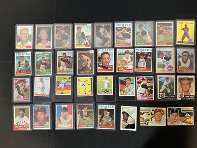 Lot 503 - BASEBALL - A collection of trading cards for...