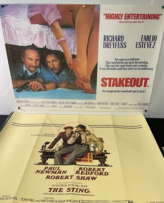 Lot 53 - A gang of UK Quad crime genre film posters...