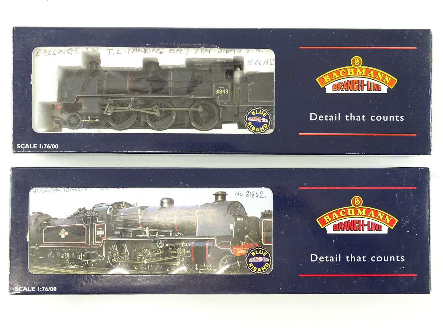 Lot 322 - A pair of BACHMANN N class steam locos both in...