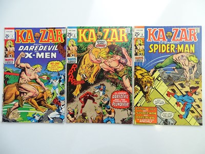 Lot 98 - KA-ZAR # 1, 2, 3 (Group of 3) - (1970 - MARVEL...