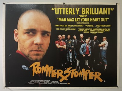 Lot 54 - ROMPER STOMPER (1992) UK Quad film poster -...